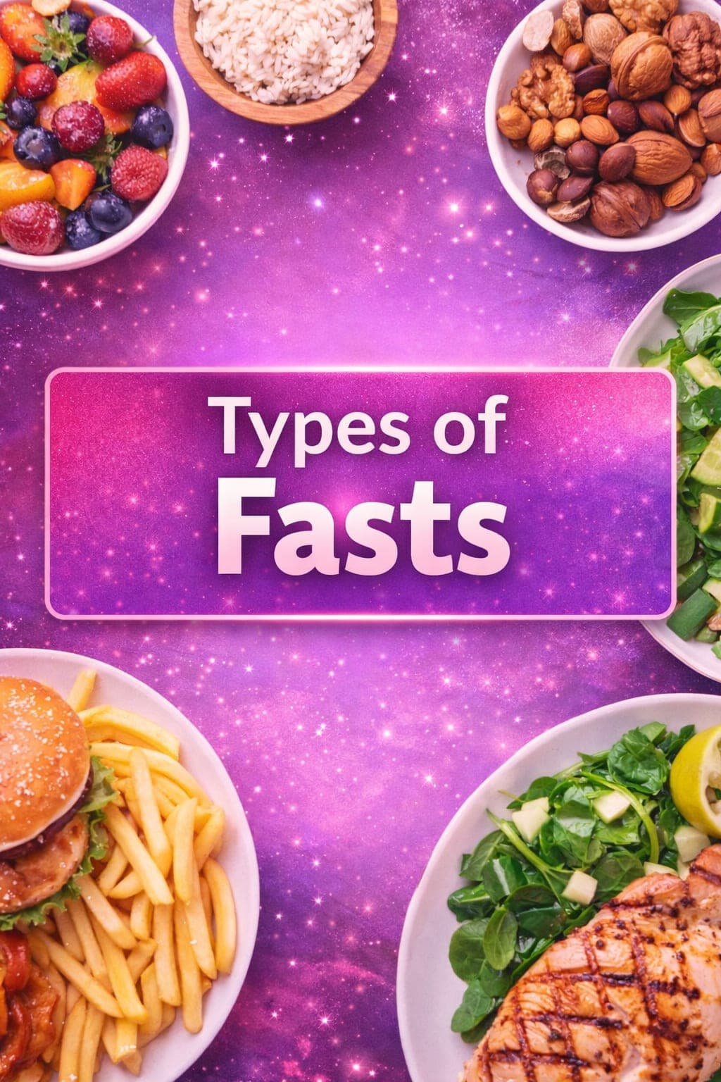 Types of fasts - join me in 21 days of prayer and fasting