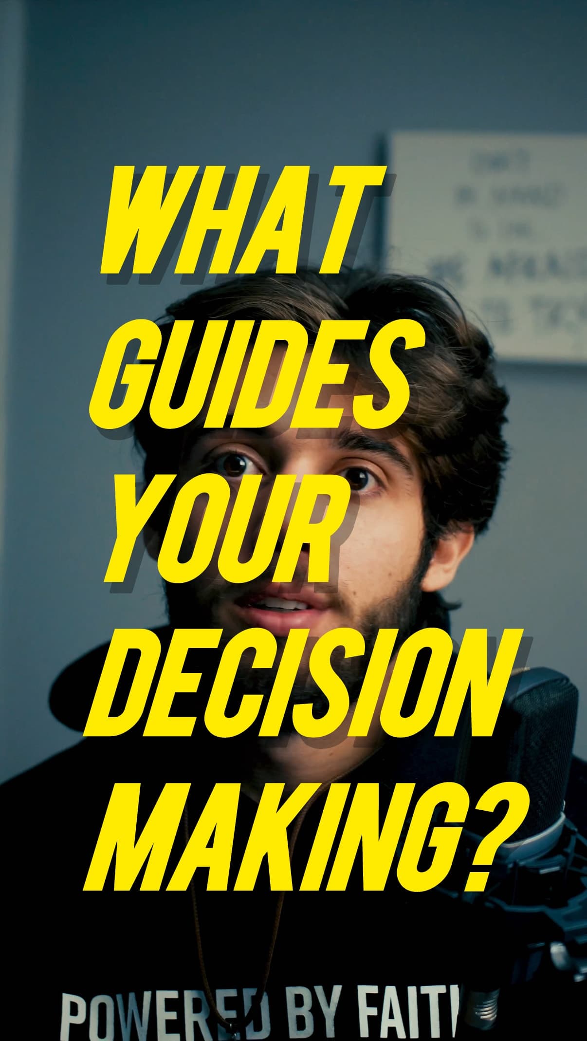 What guides your decision making?🧠