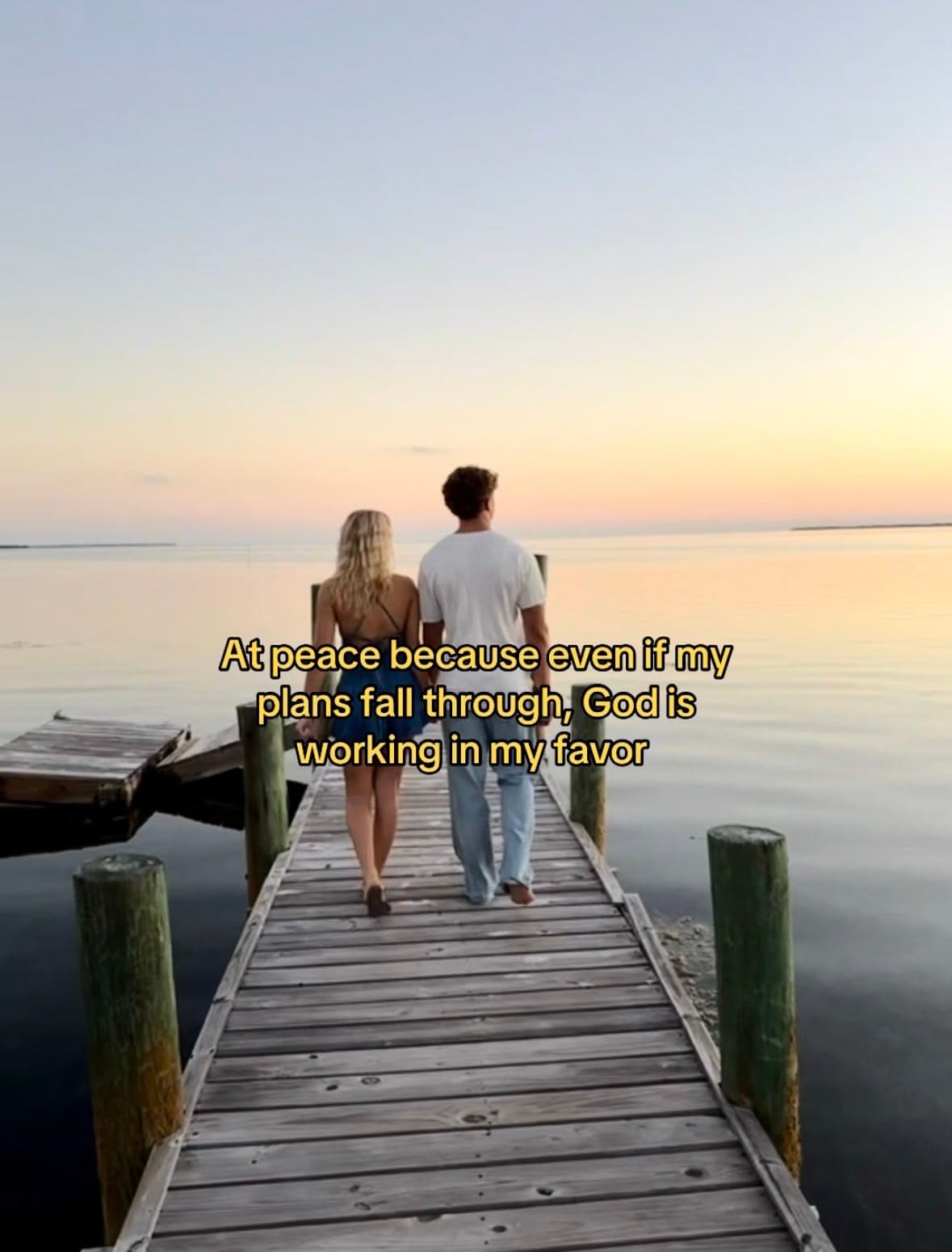 At Peace Even When My Plans Fall Through