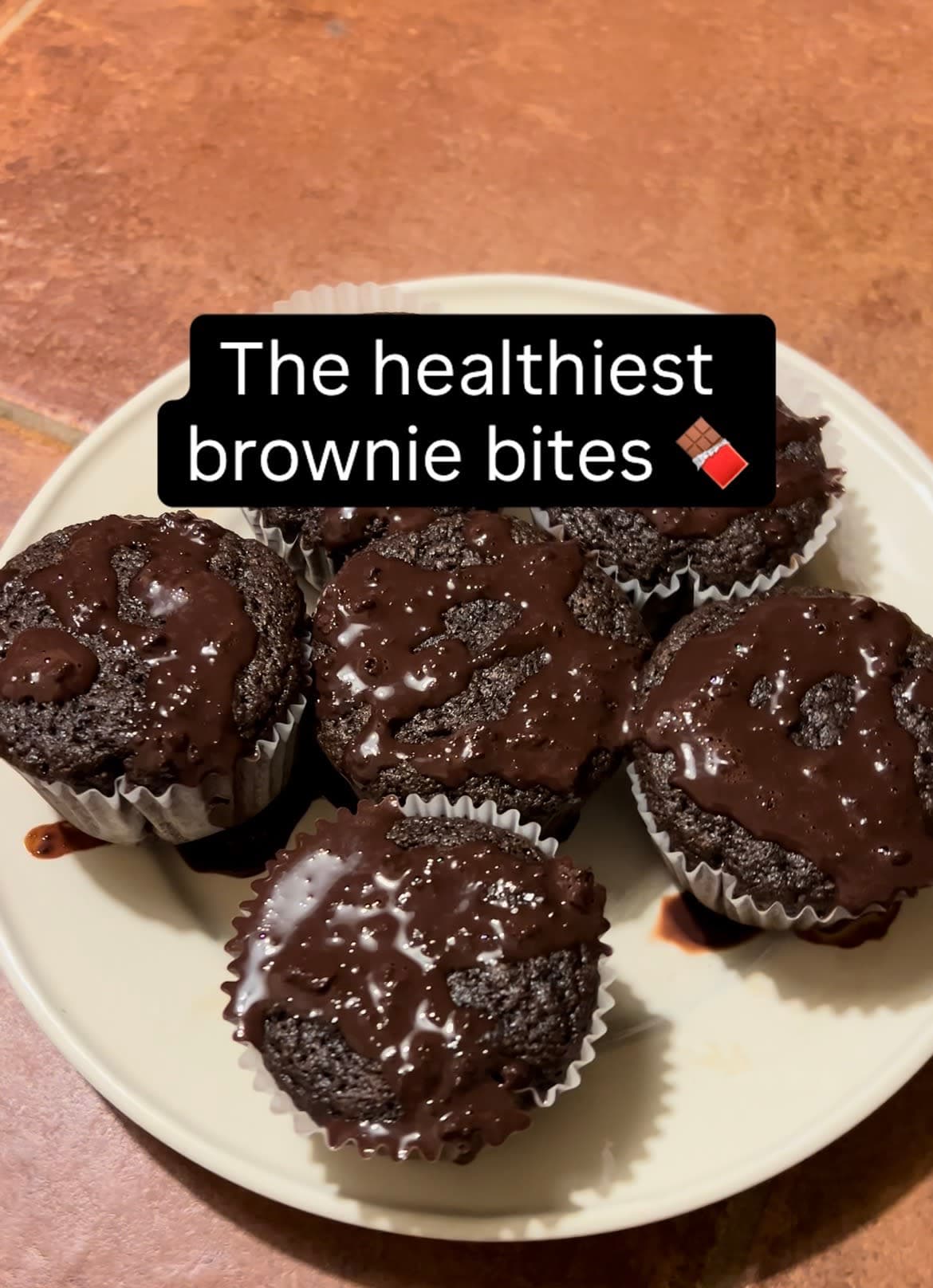 The healthiest brownie bites