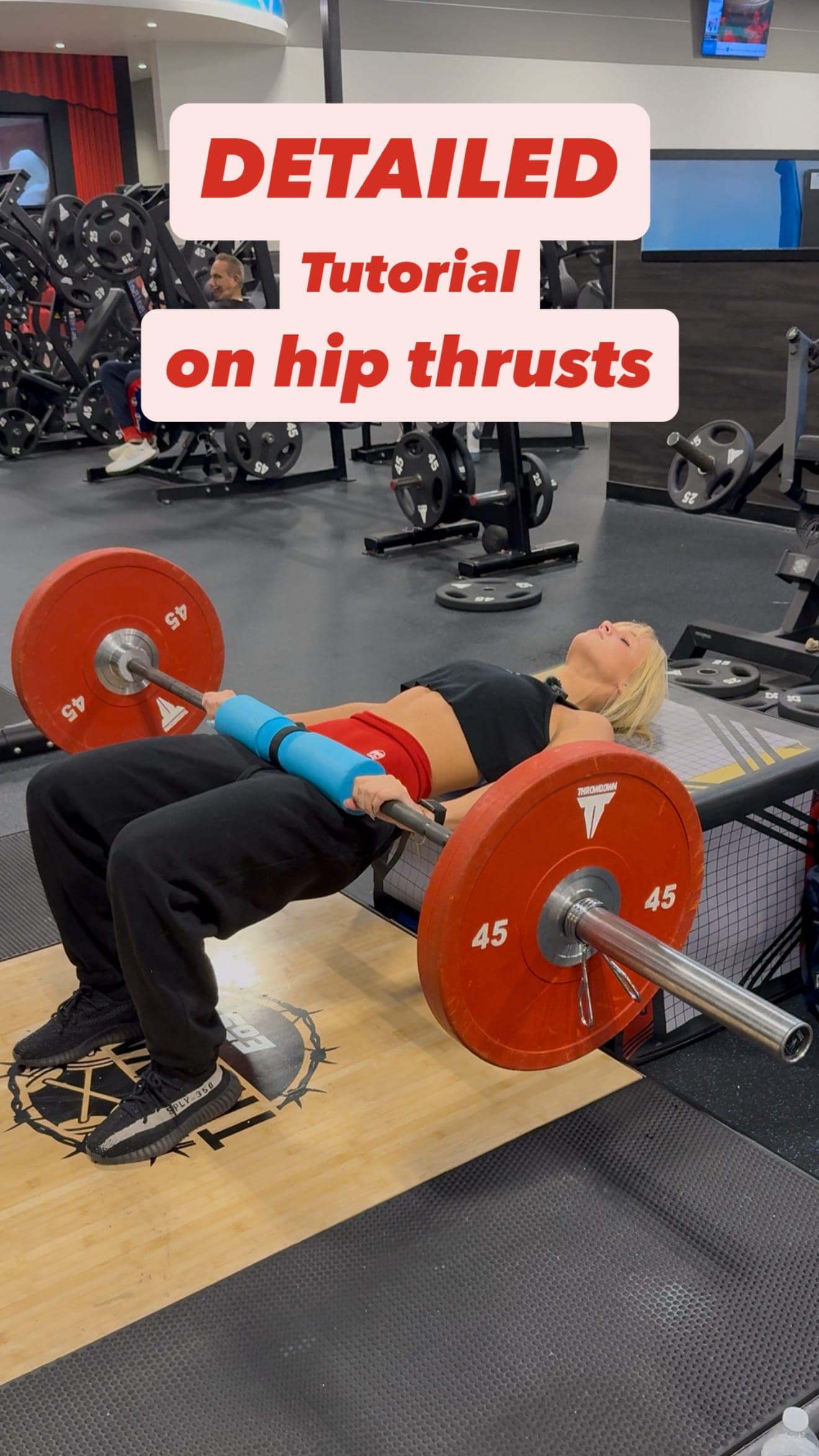 DETAILED hip thrust tutorial
