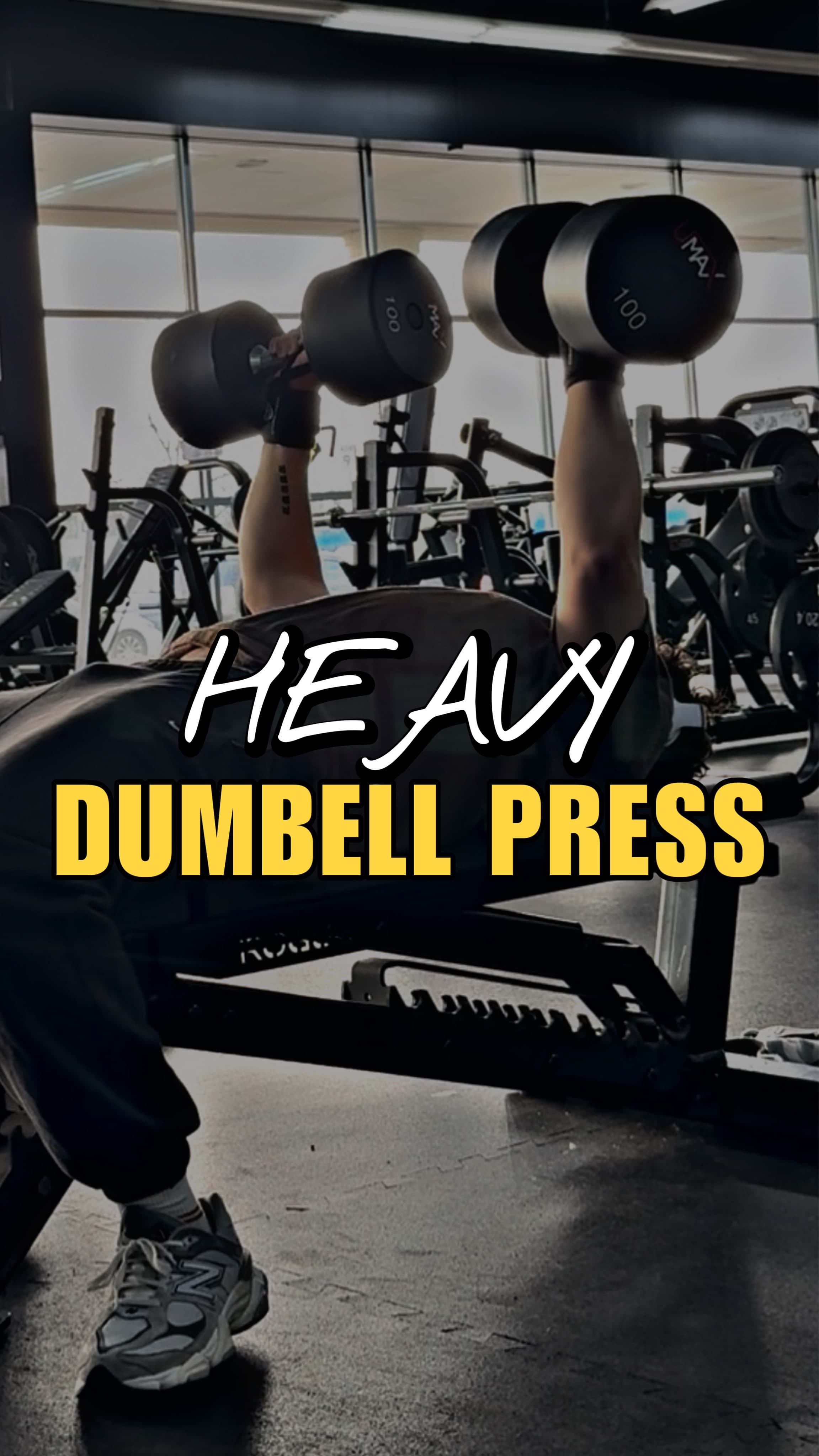 Heavy Dumbbell Press