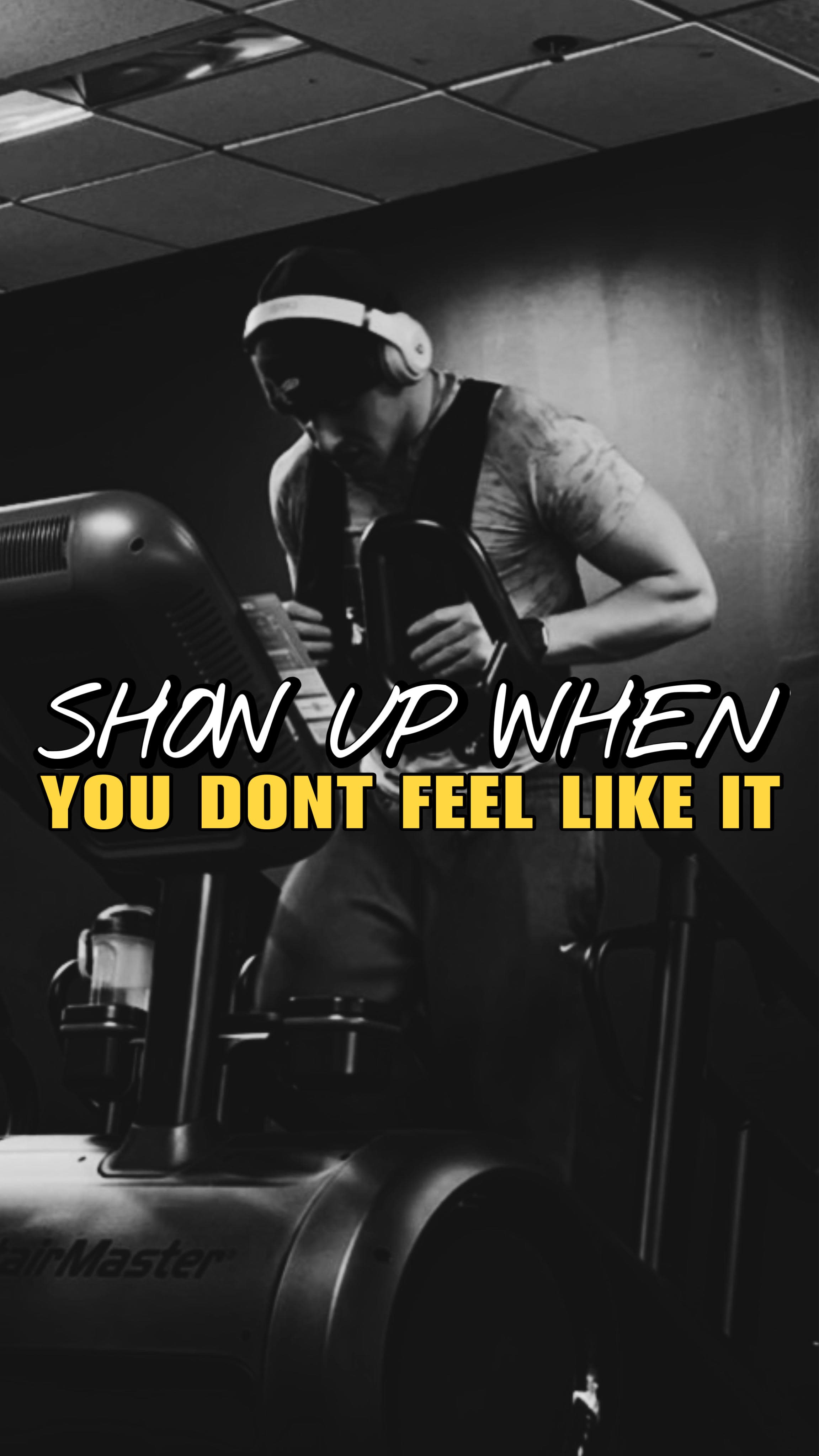Show Up Even When You Don’t Feel Like it
