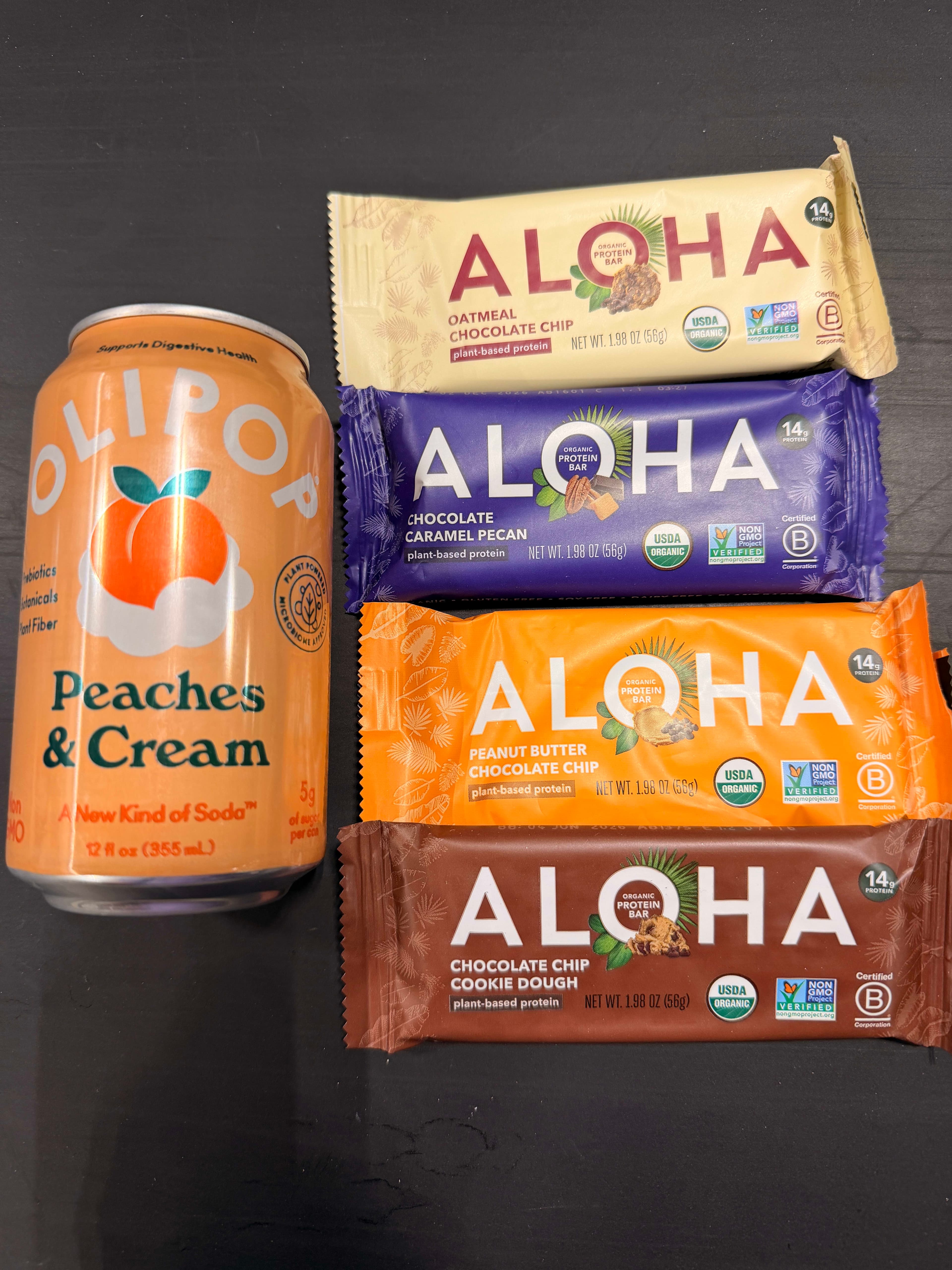 Quick fast food alternative with fiber and protein