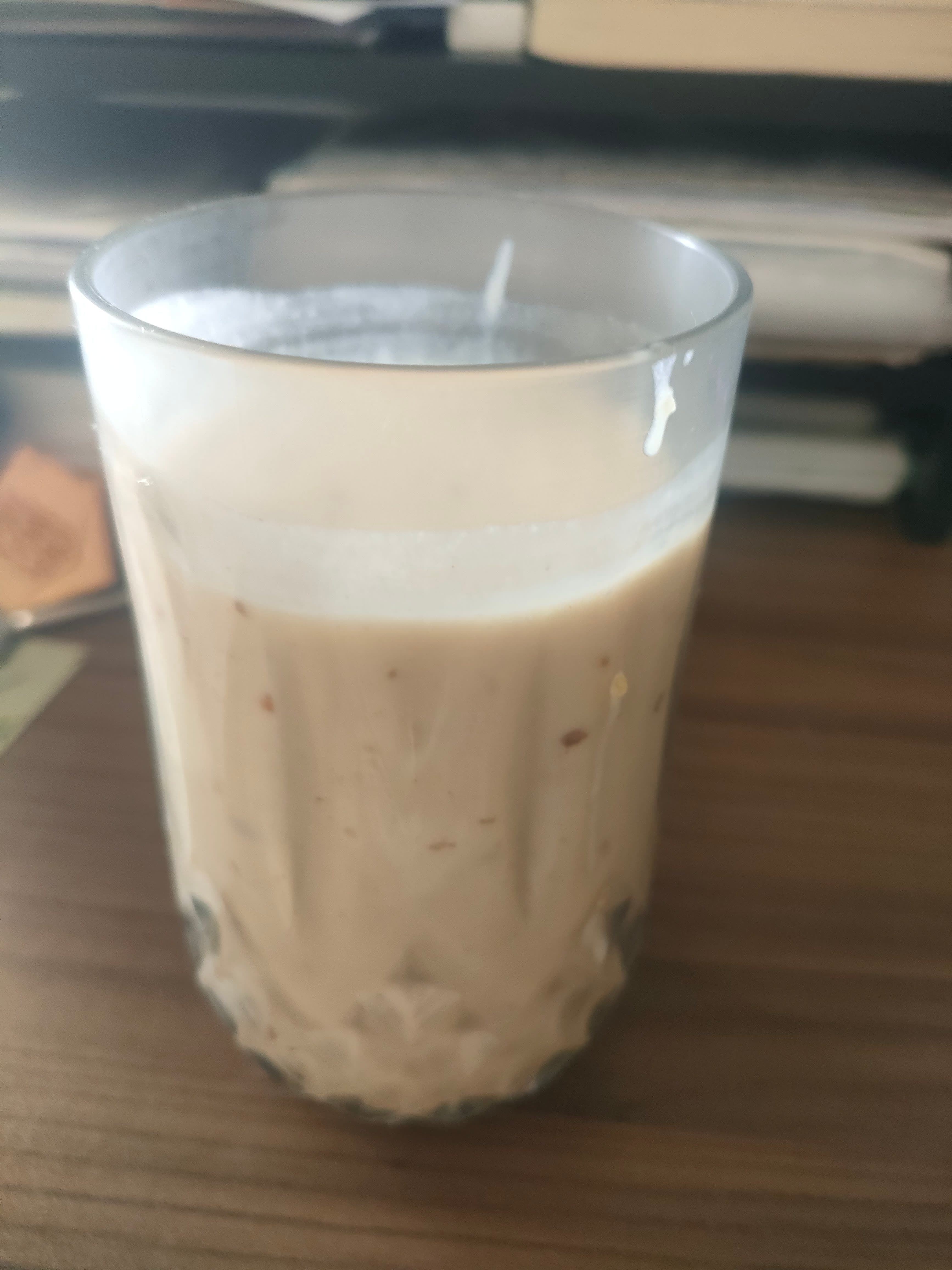 Banana and peanut butter smoothie