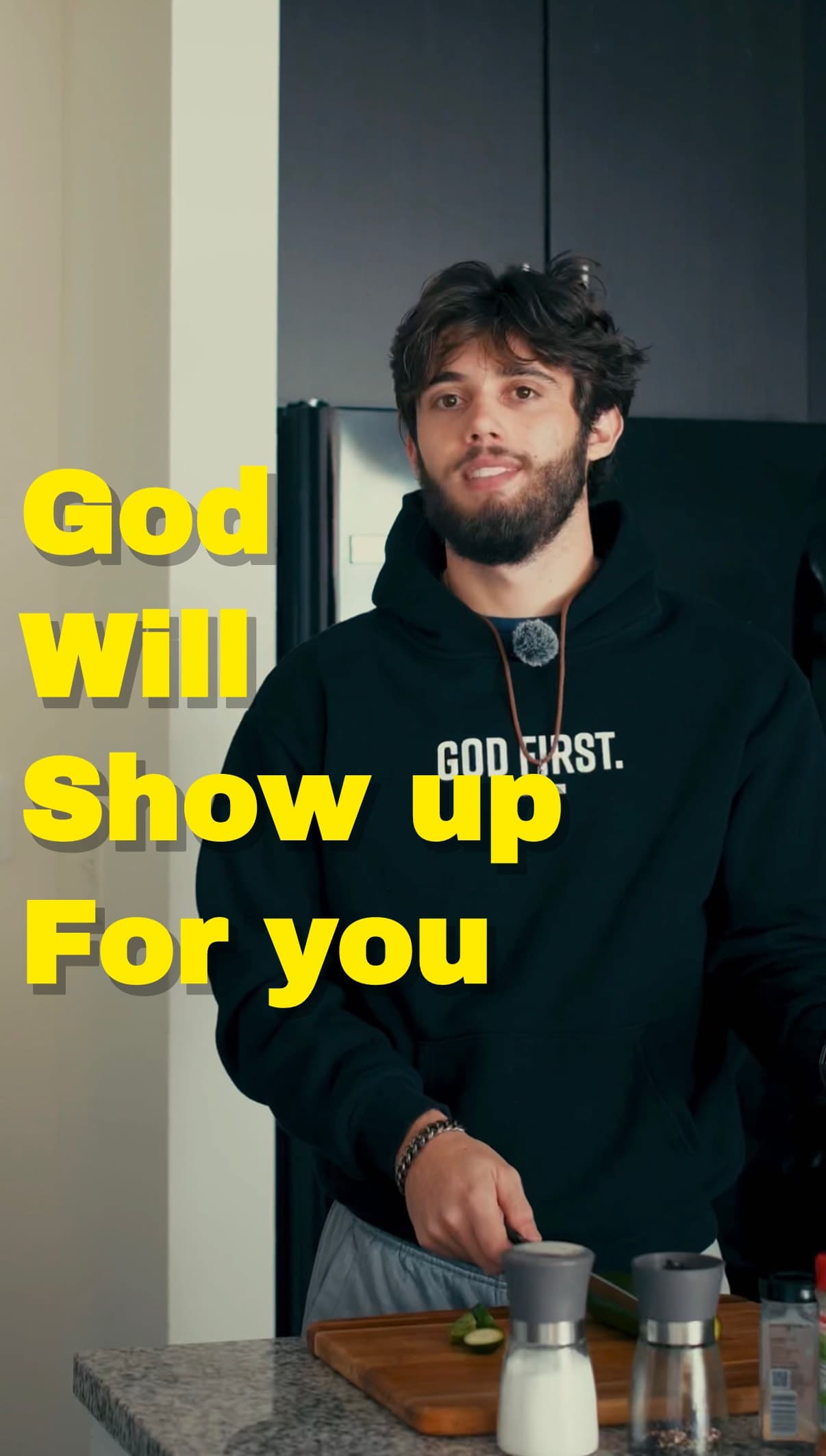 God WILL show up for you