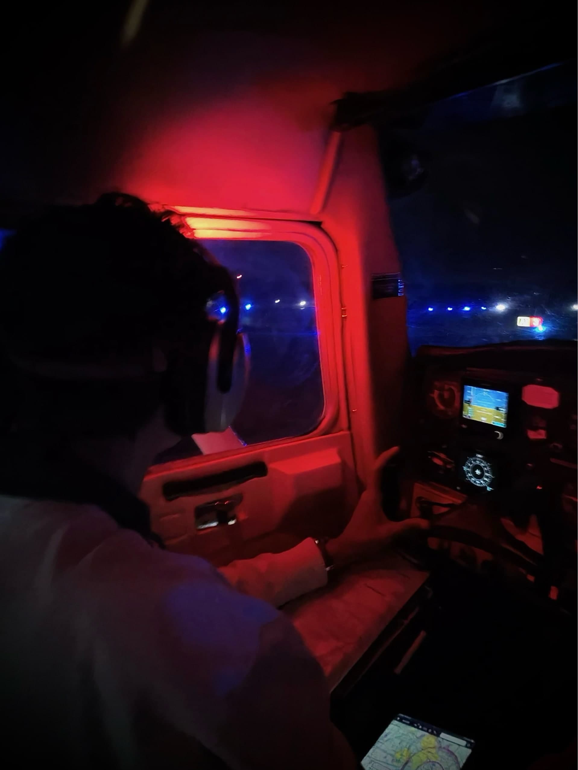 Flight training during high school