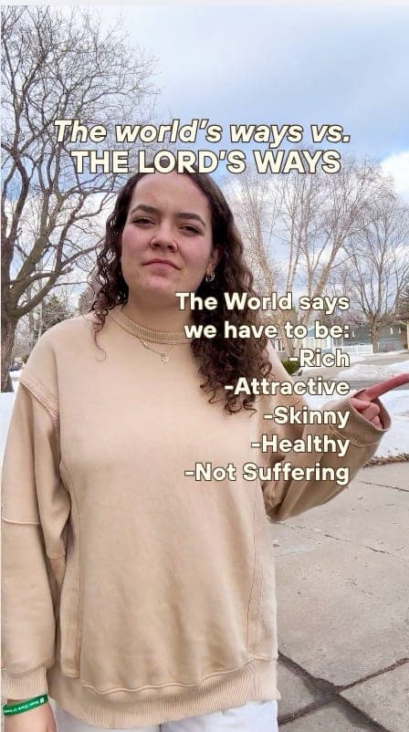 The world’s ways vs. THE LORD’S WAYS ✝️