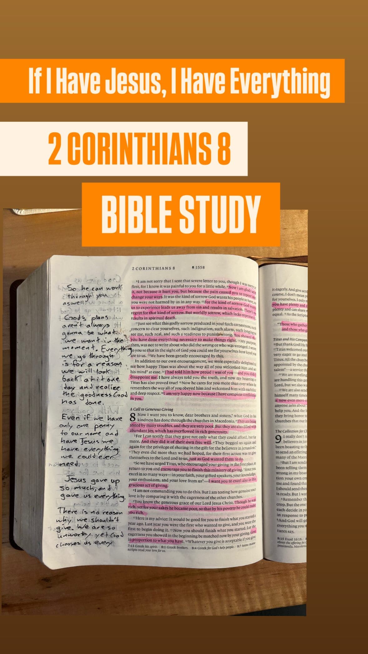 If I Have Jesus, I Have Everything
