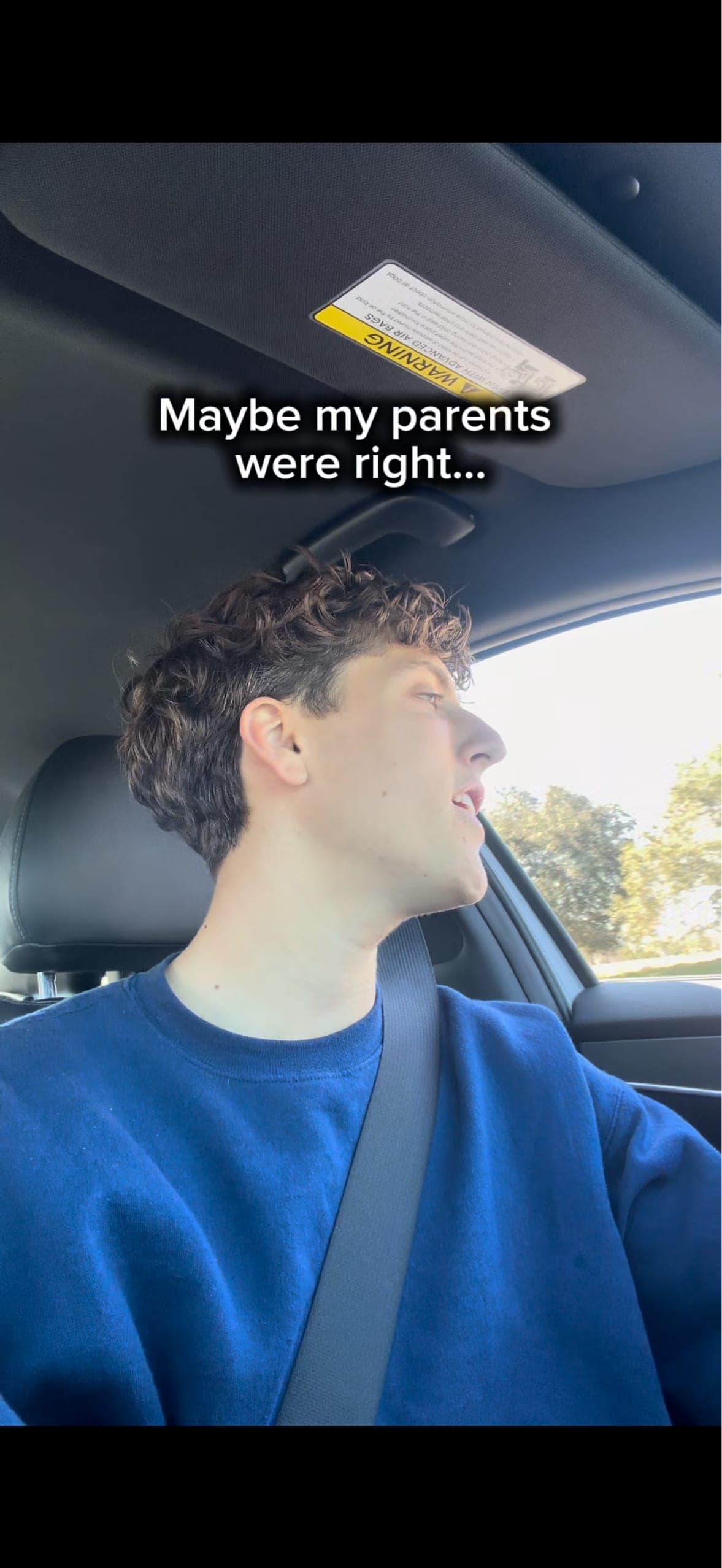 Maybe my parents were right…