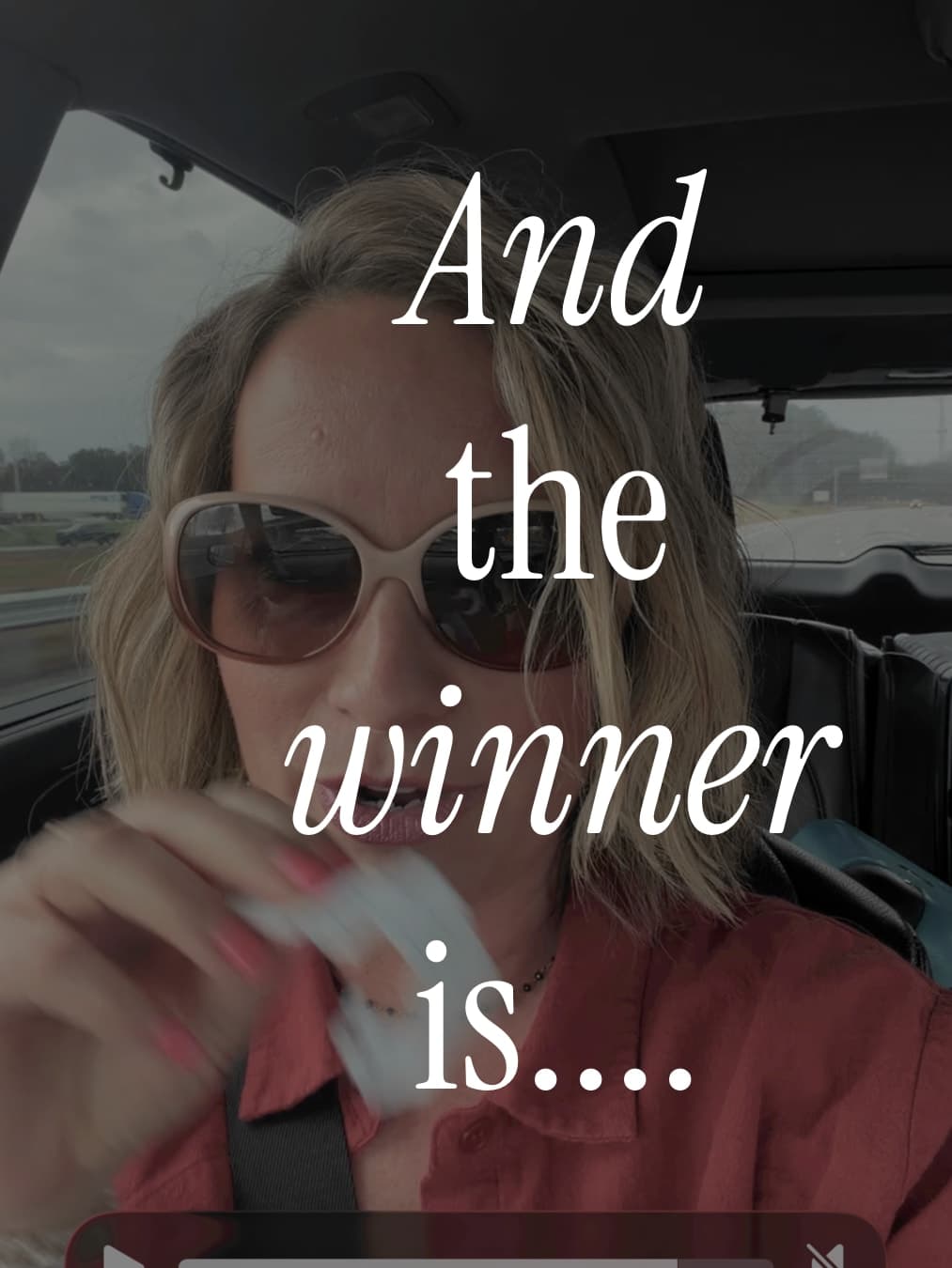 And the winner of the $25 is…..