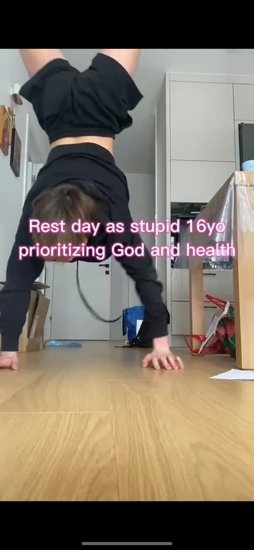 Stupid 16yo rest day