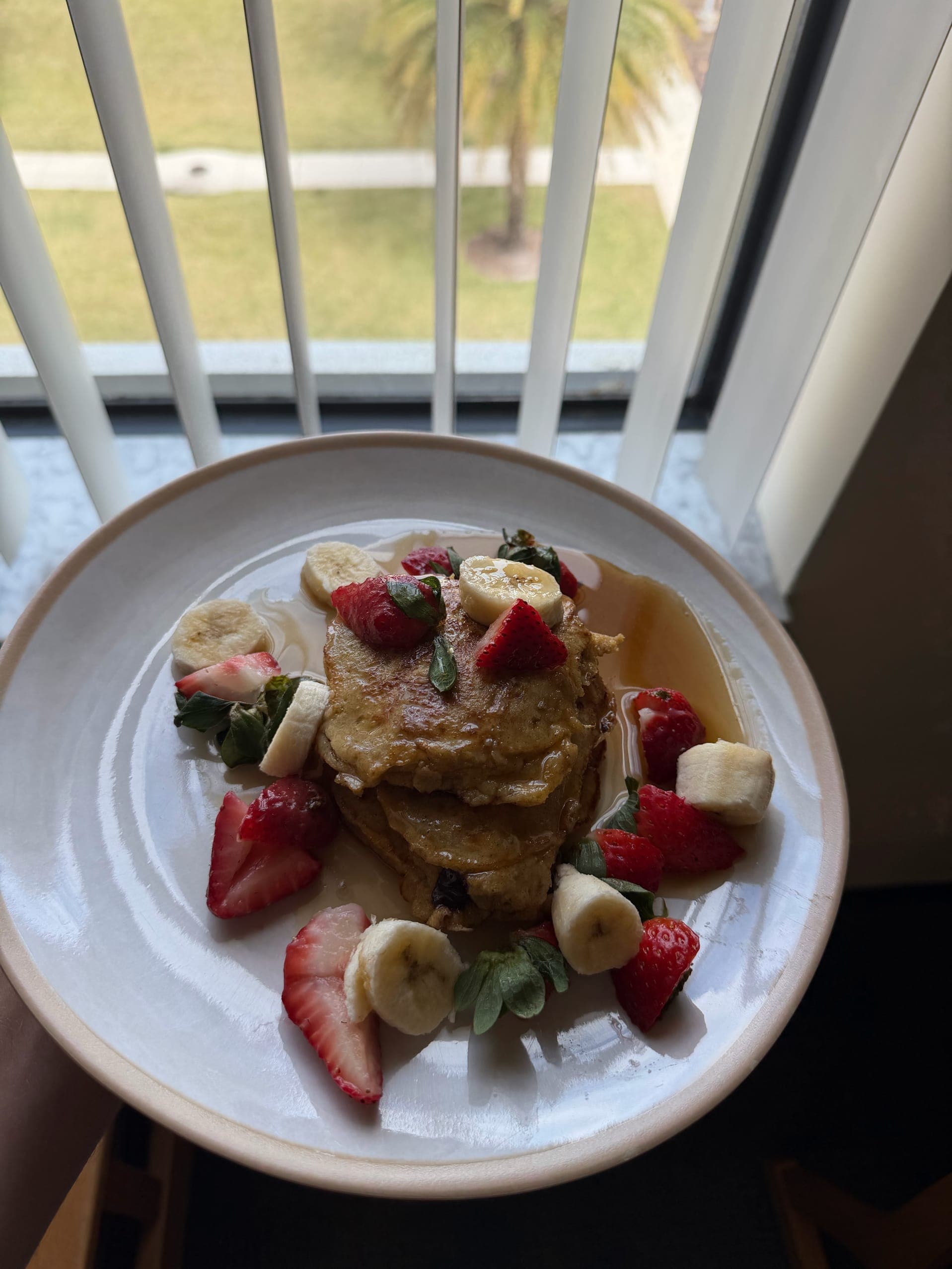 Healthy Pancakes 🥞🍓🍌