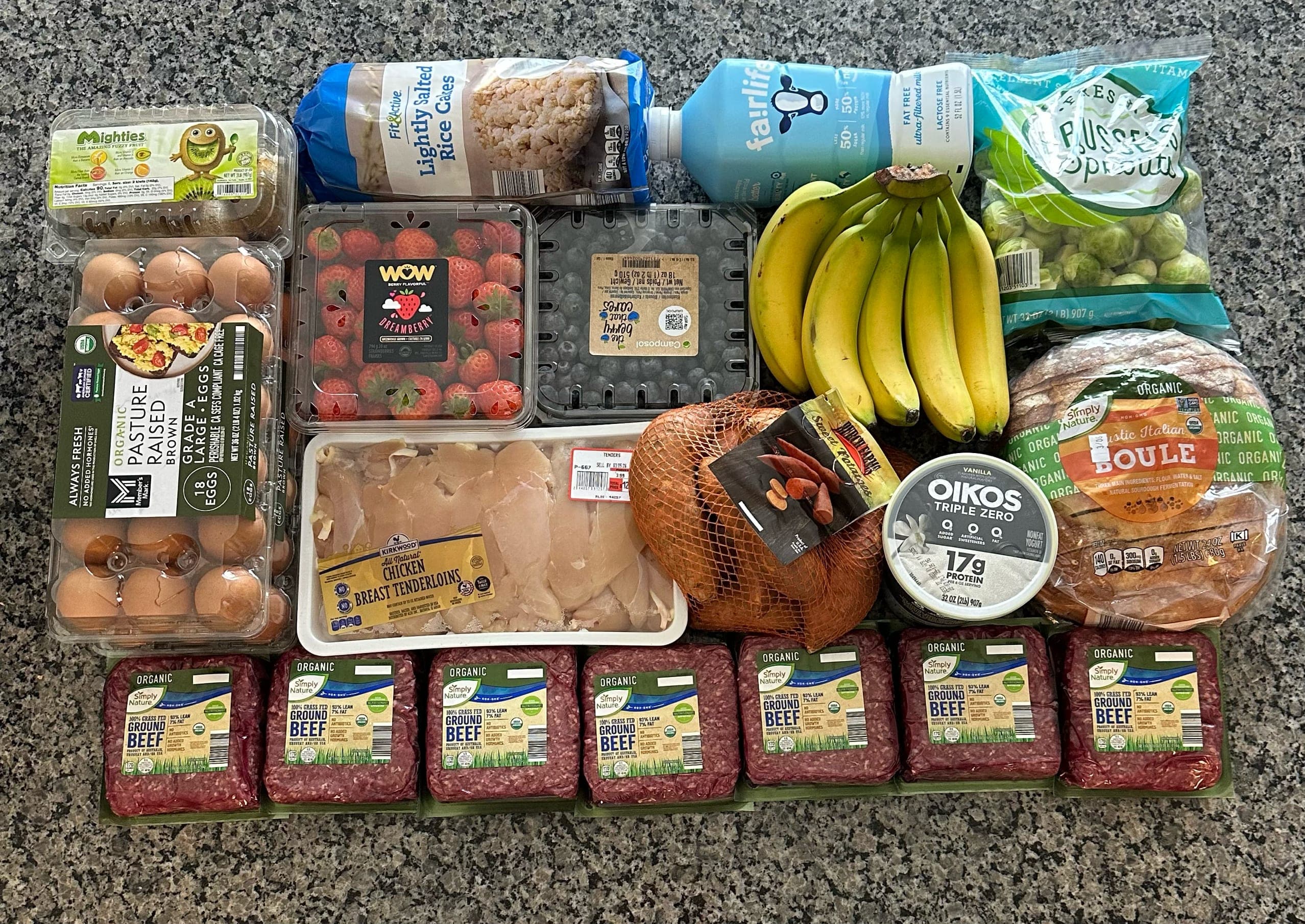 Shredding Grocery Haul