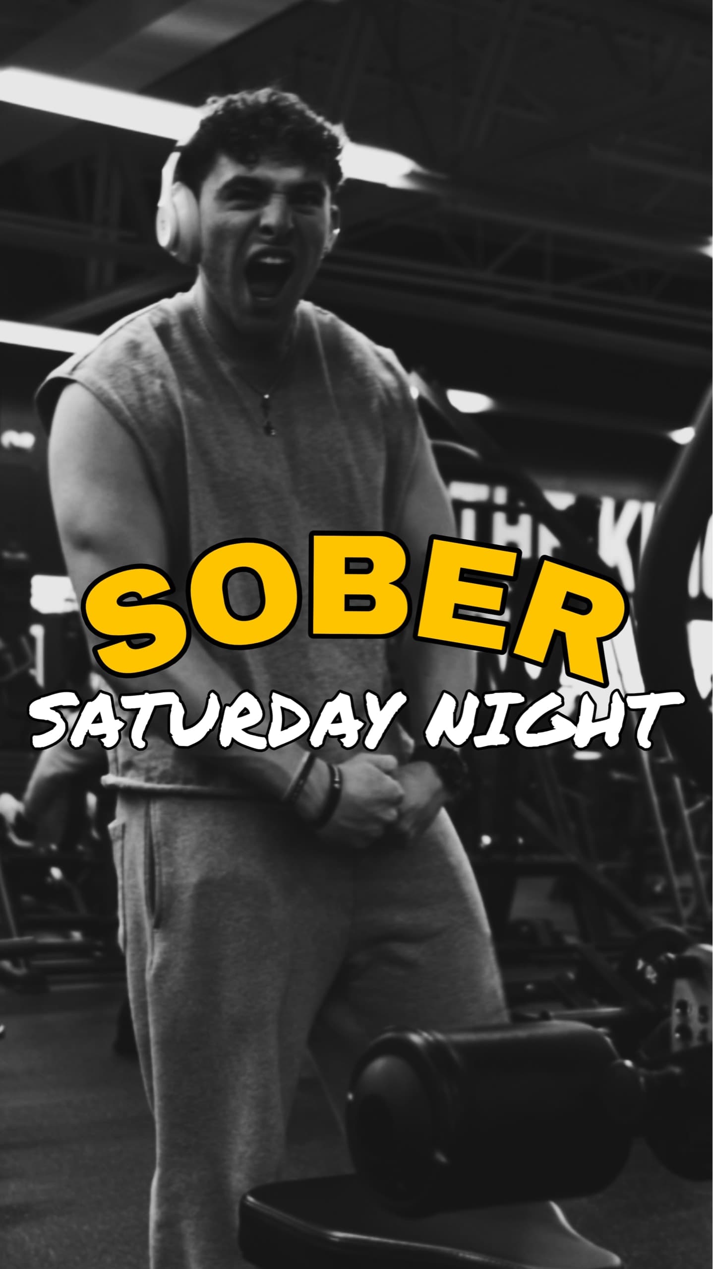 Sober Saturday night