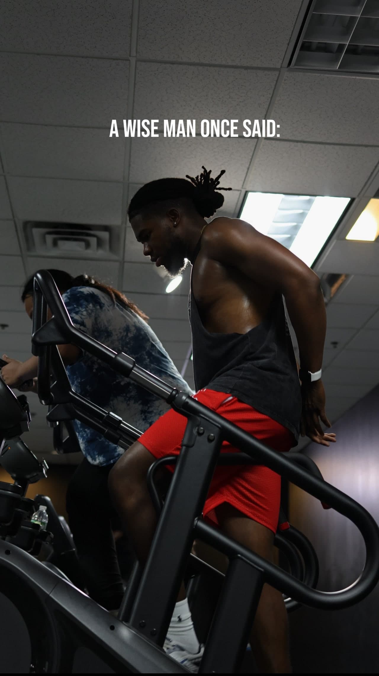 A wise man once said