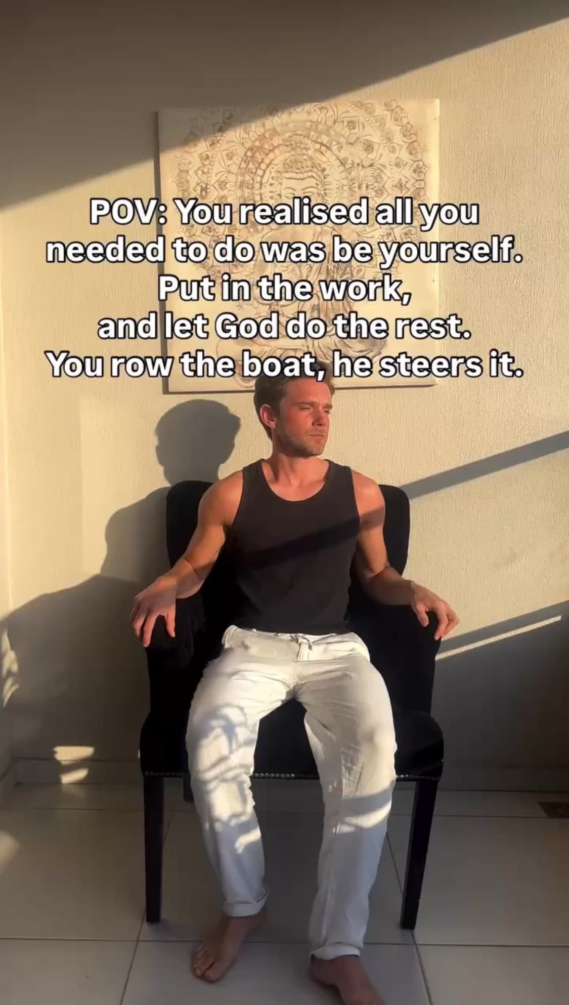 Stop being someone else