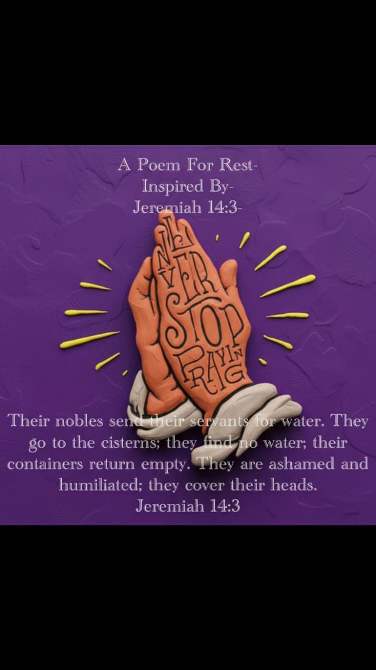 A Poem For Rest- Truly They Wander- By Me ๐๐