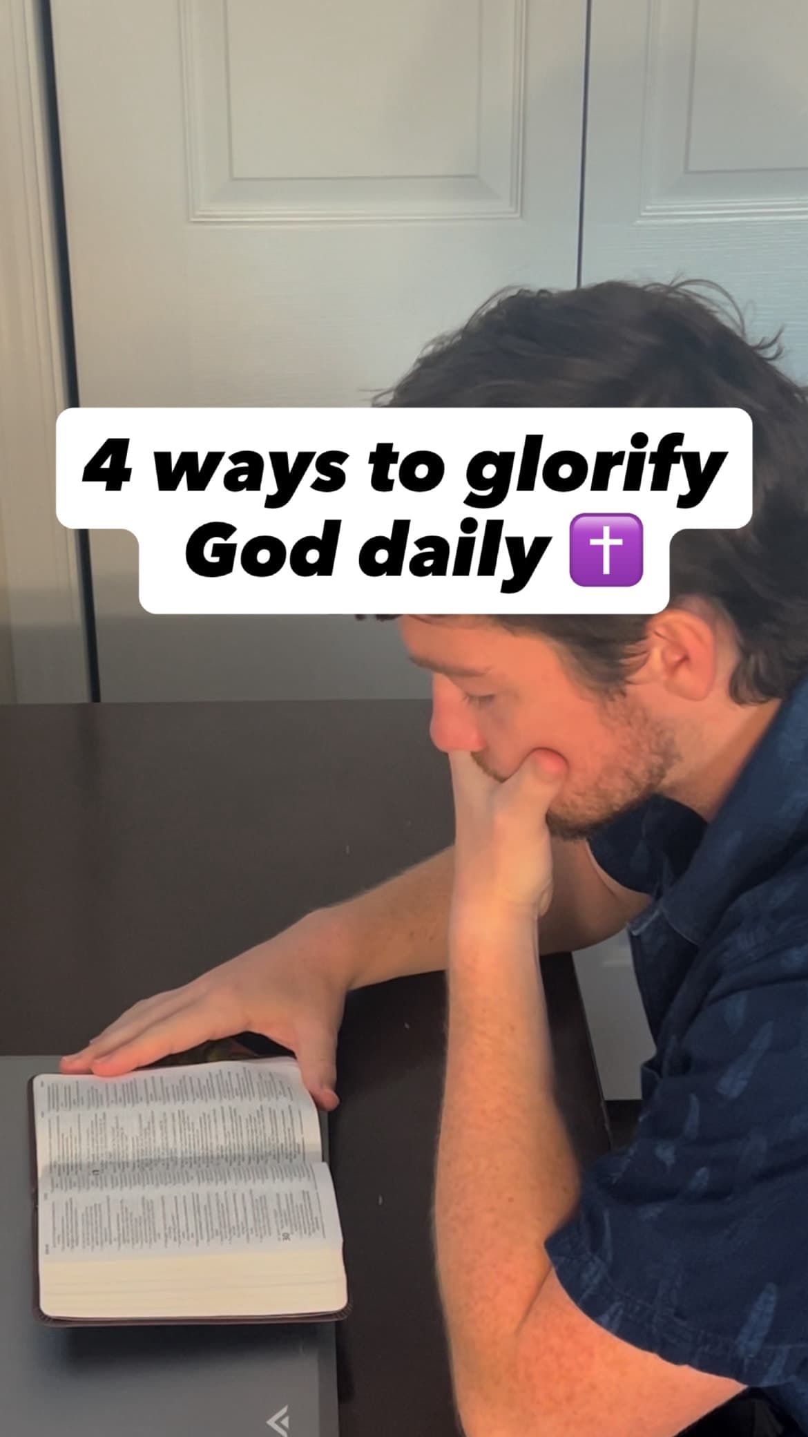 4 Ways to Glorify God Daily