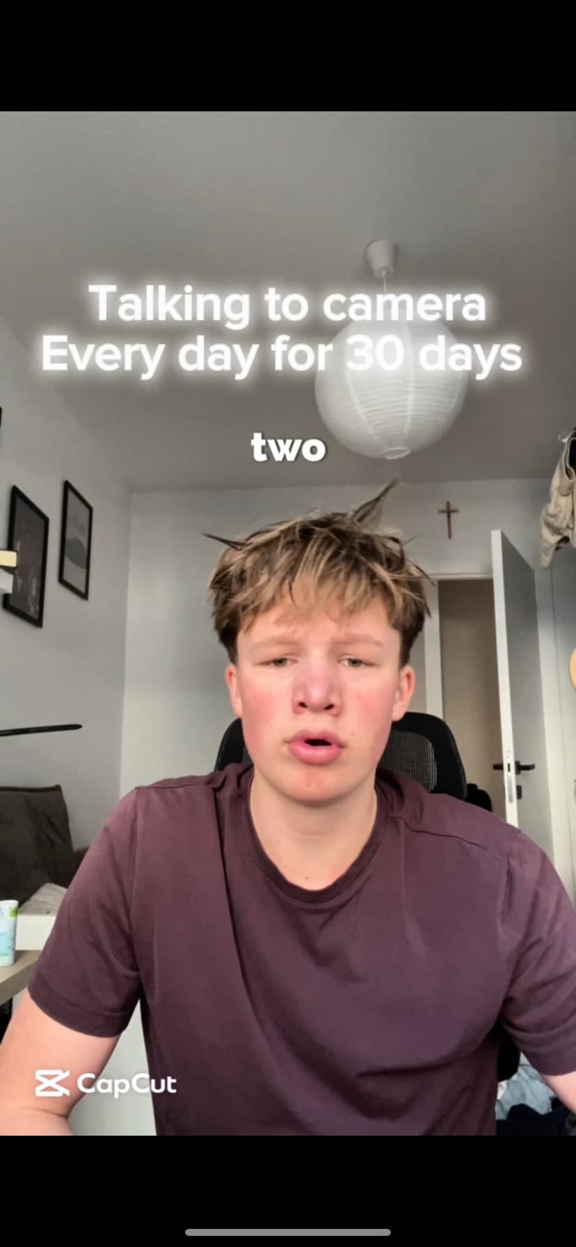 Day 2 of talking to camera every day for 30 days