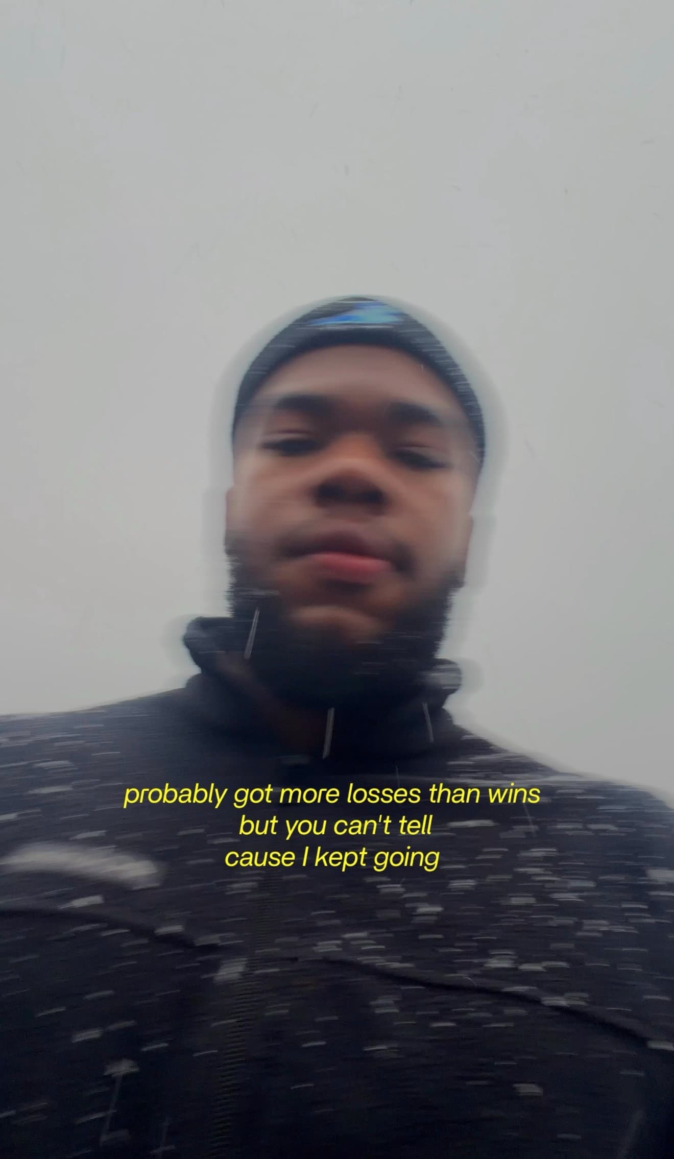 Just keep going