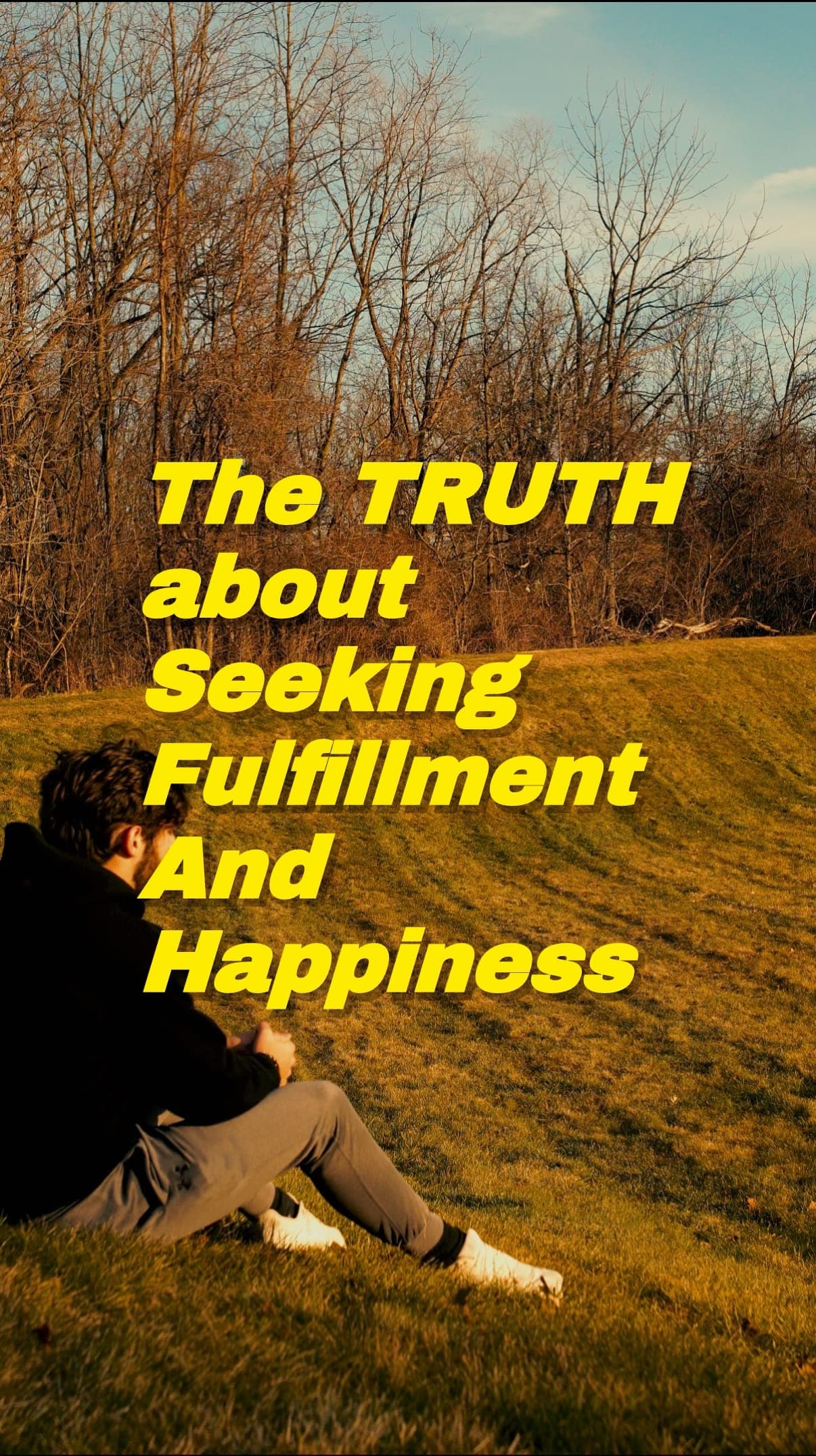 The secret to finding TRUE happiness