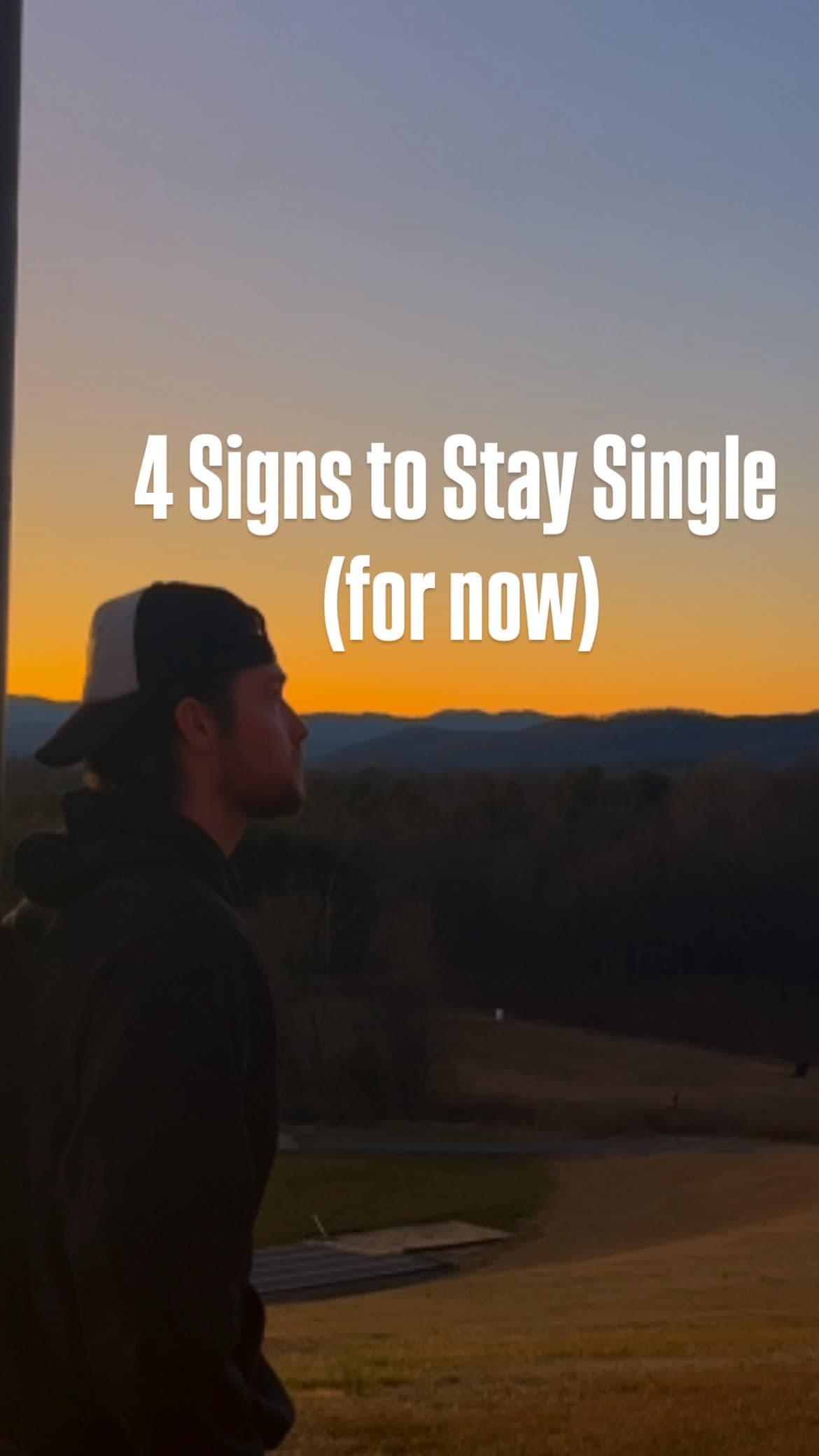 4 Signs to Stay Single
