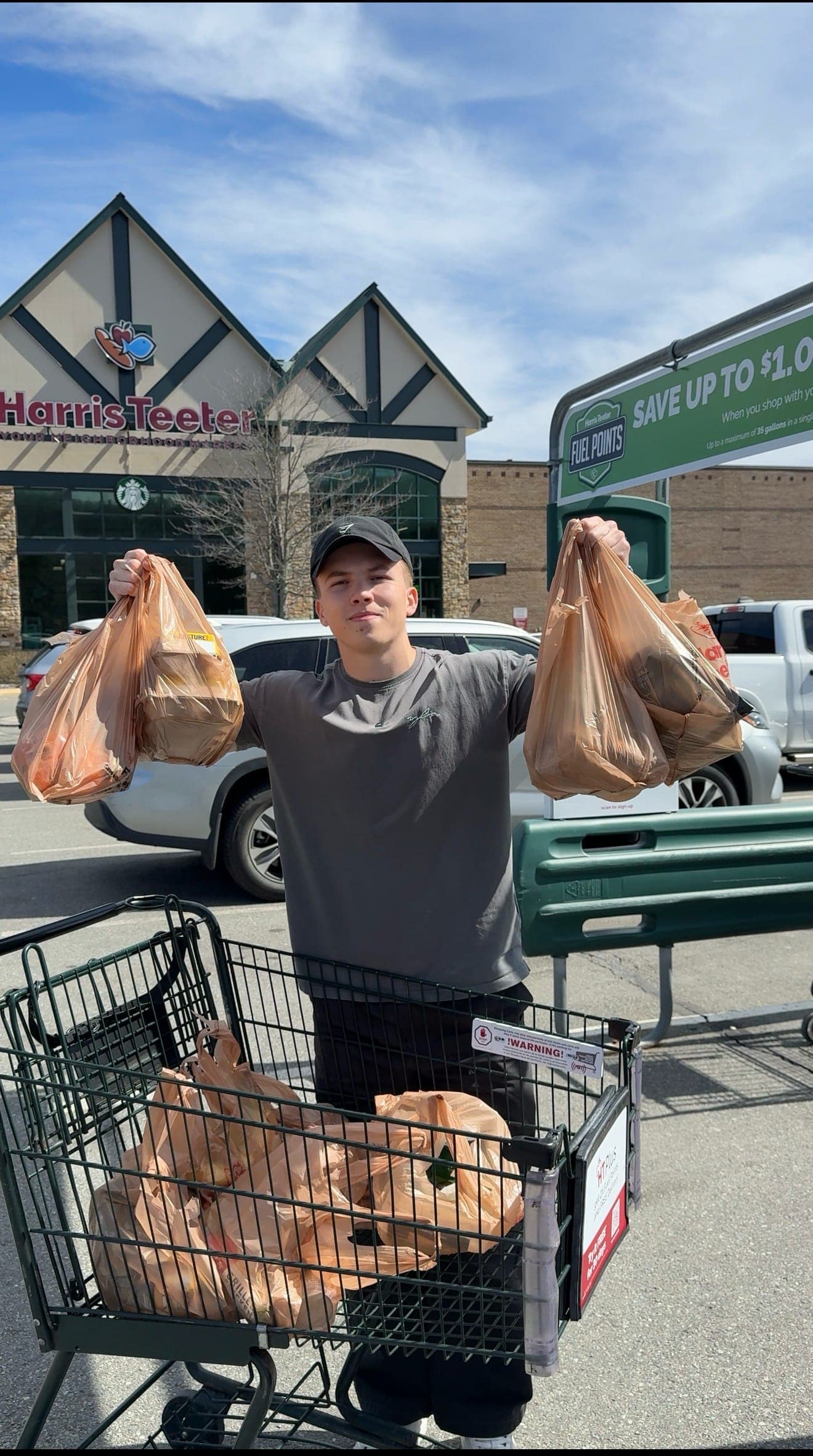 Healthy grocery haul: college edition