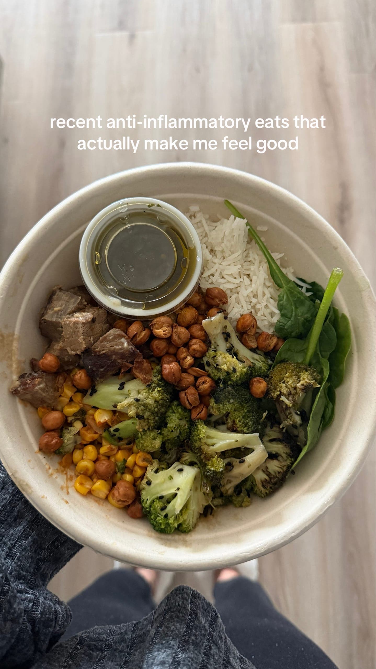 Recent anti-inflammatory eats that actually make me feel good