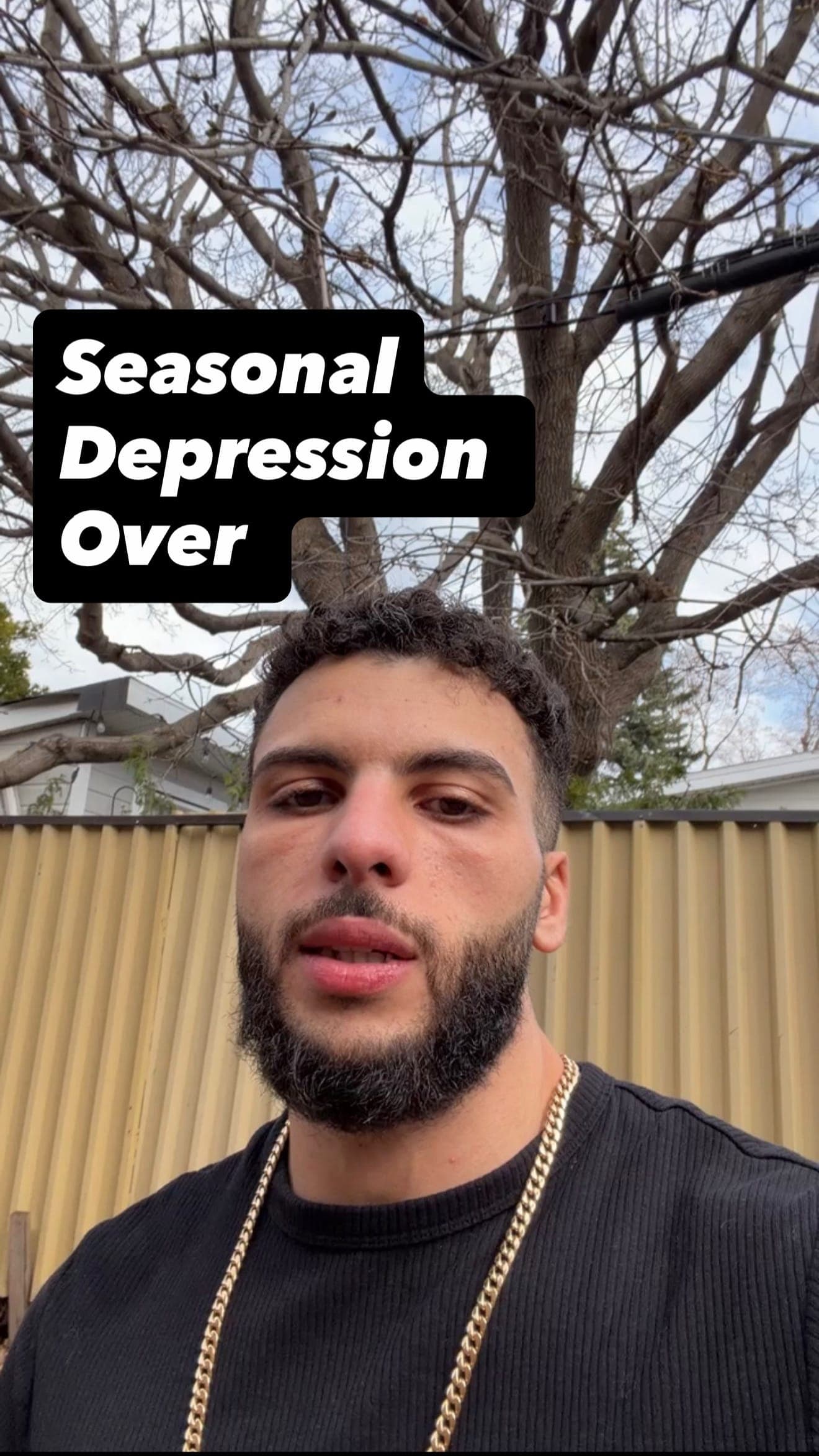Seasonal depression done