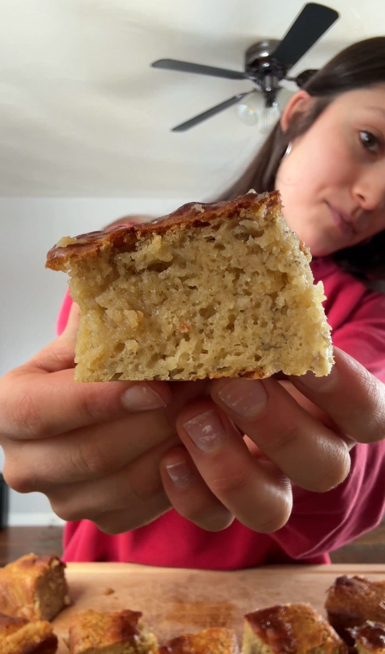 Oil free, refined sugar free and higher in protein cake