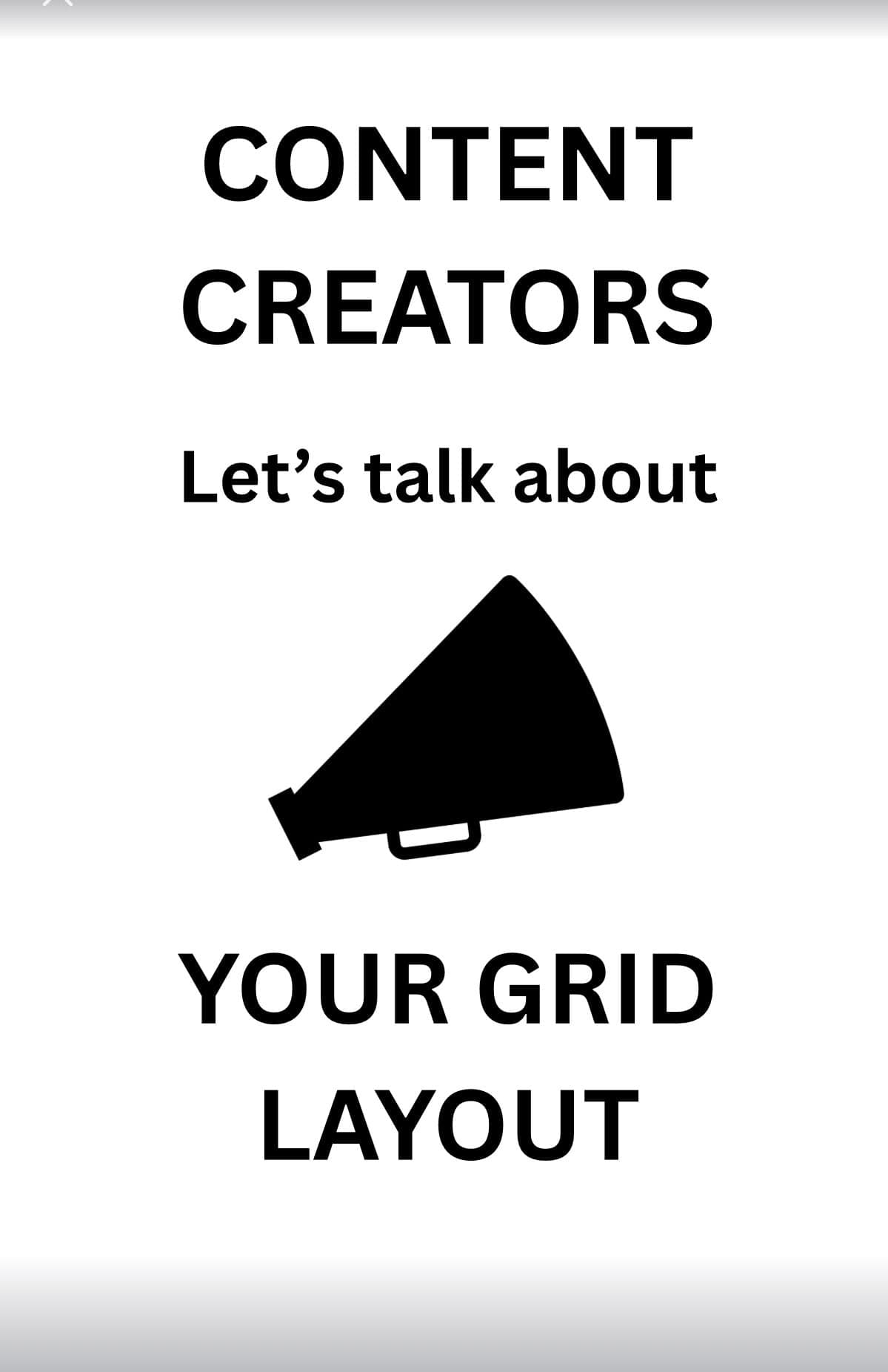 Let’s talk about your grid layout