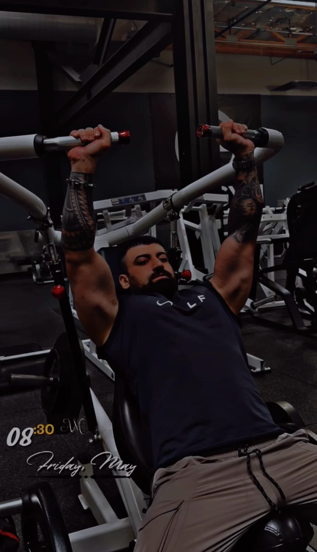 Beast Mode in the Iron Temple 💪 | Chest Day Gym Session