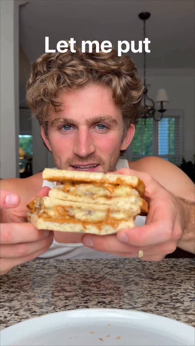 Banana Peanut Butter Sandwich